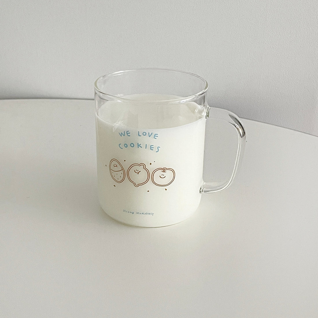 Second Morning Cookie Glass Cup 透明耐熱玻璃杯