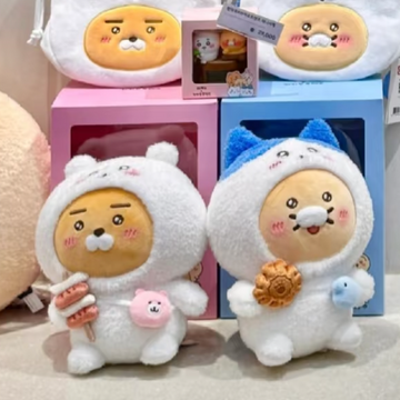 Kakao Friends x Chiikawa Plush Doll (M) 抱枕公仔（2款）