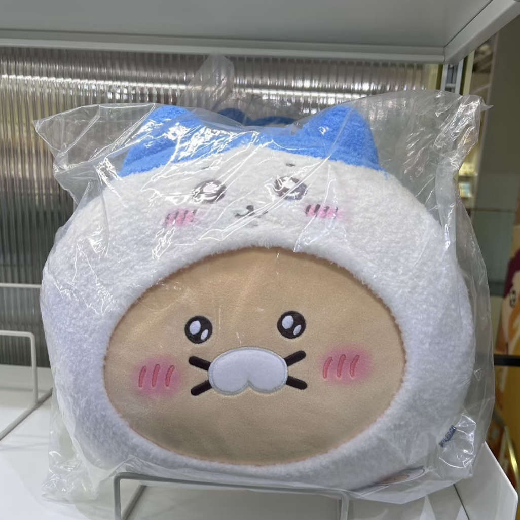 Kakao Friends x Chiikawa Face Cushion 大頭咕臣（3款）