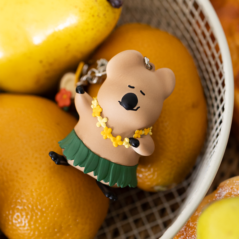 DINOTAENG Tanning QUOK & BOBO Keychain 變色鑰匙扣（2款）