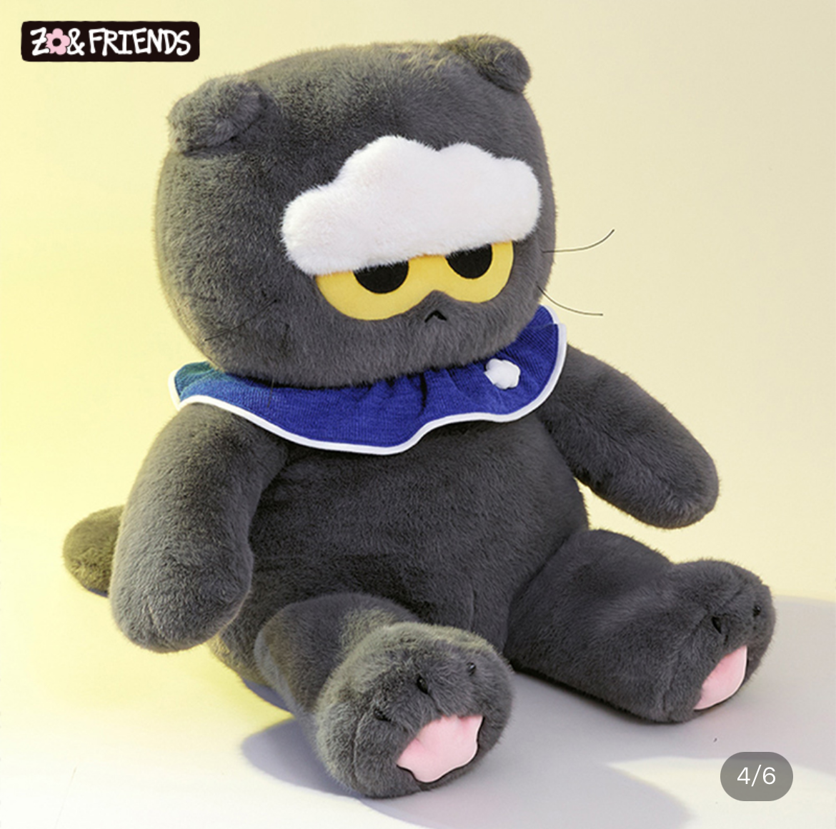 ZO&FRIENDS ZOA Jumbo Plush 60cm | Cloud Plush Toy | SOUL SIMPLE HK ZO&FRIENDS ZOA Jumbo Plush 60cm | Cloud Plush Toy | SOUL SIMPLE HK