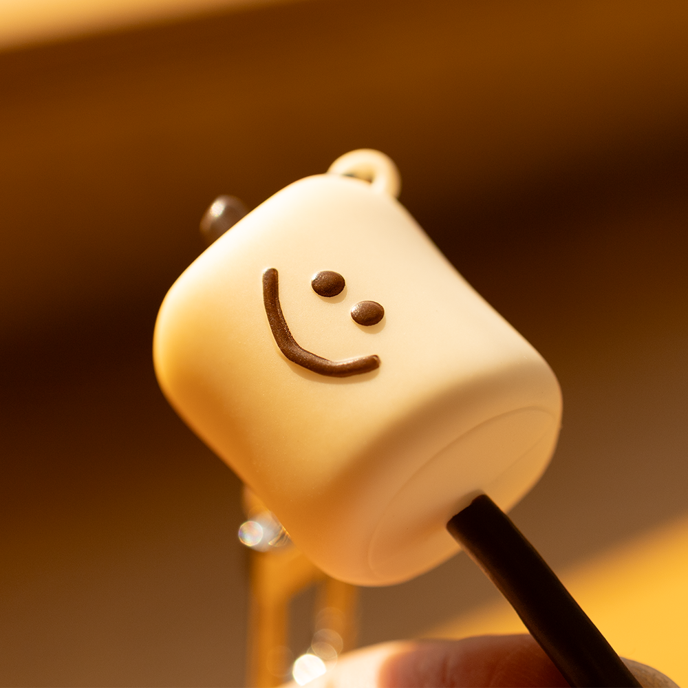 DINOTAENG Tanning Marsh Keychain 變色棉花糖鑰匙扣