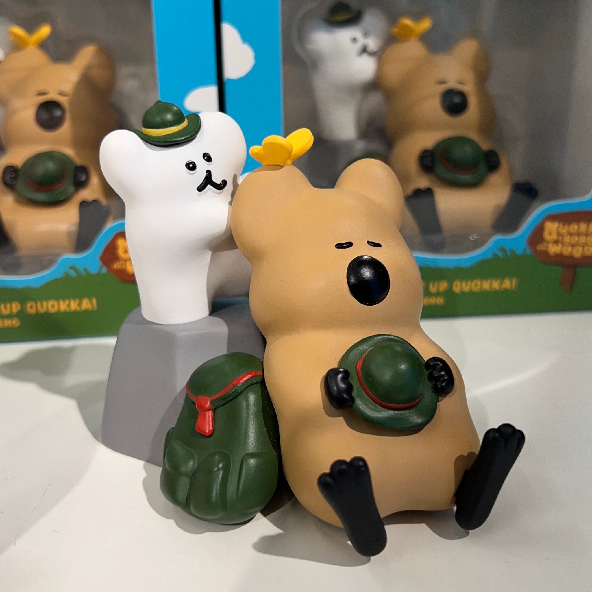 【現貨】[Quokka & Bobo in the Woods] Dinotaeng "Wake Up Quokka!" Figure 模型