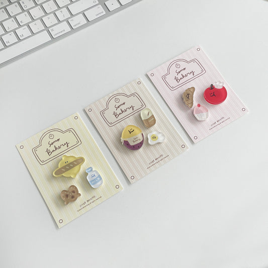 【現貨】Second Morning Semo Bakery Magnet 限量磁石套裝（3款）