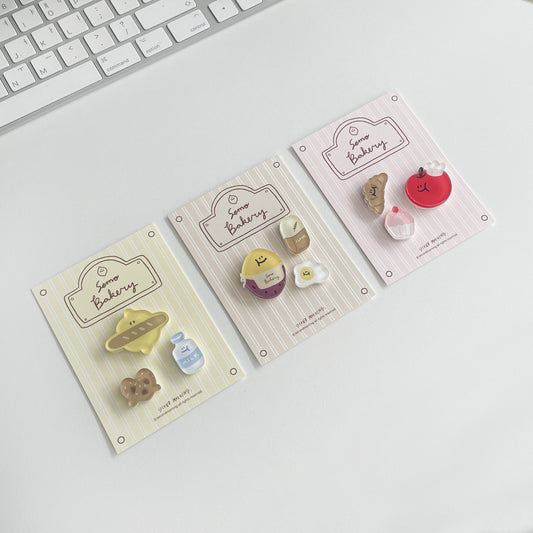 Second Morning Semo Bakery Magnet 限量磁石套裝（3款）