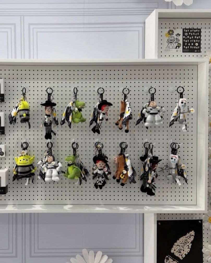 Toy Story × PEACEMINUSONE Plush Blind Key Ring 毛絨公仔盲盒匙扣