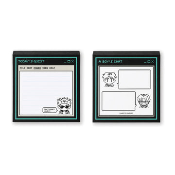 G-DRAGON x FAM MEMO PAD 便條紙（2款）｜G: A BOY'S JOURNEY