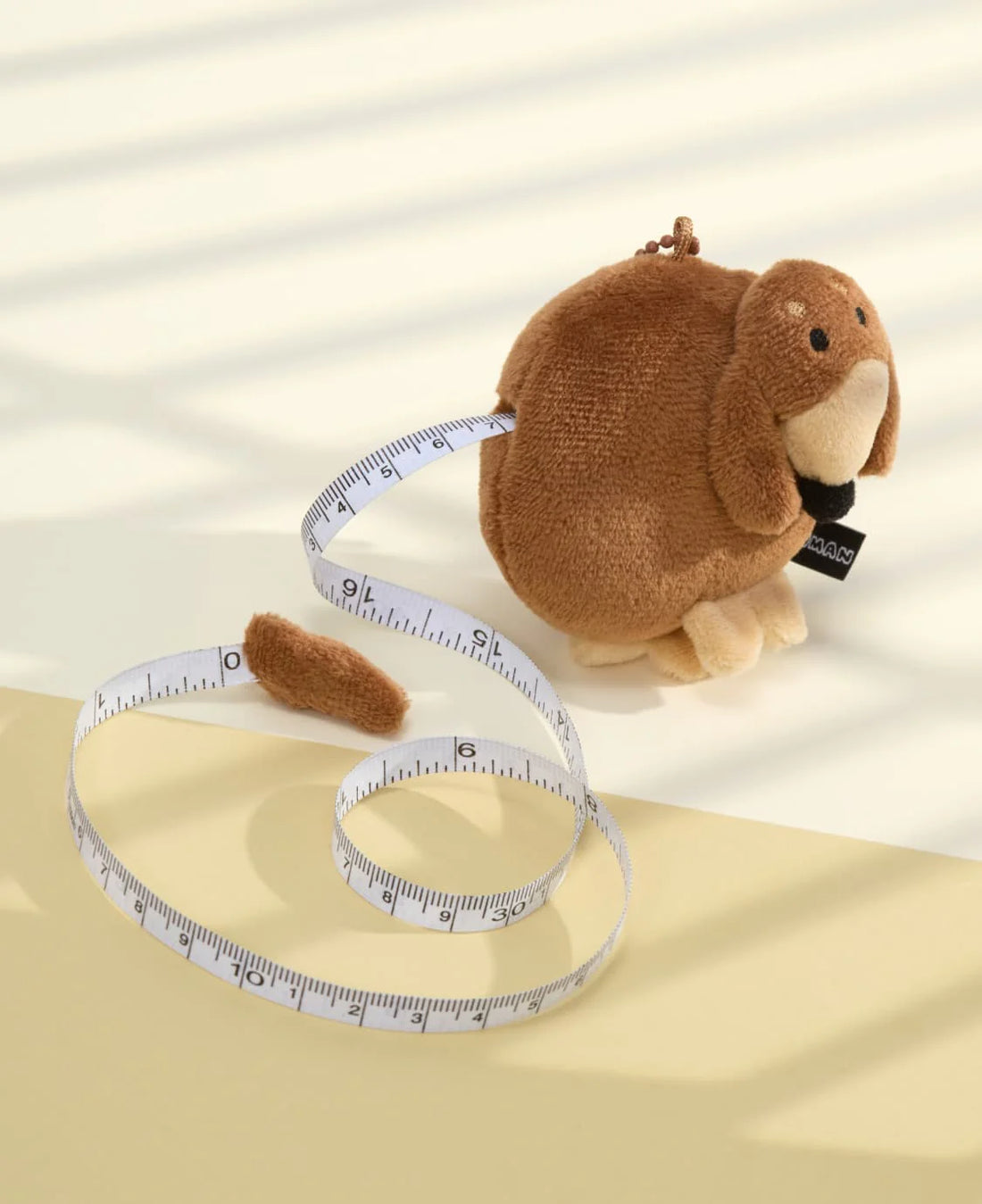 JOGUMAN OFFICE Woody Measuring Tape Plush Keyring｜卷尺公仔匙扣