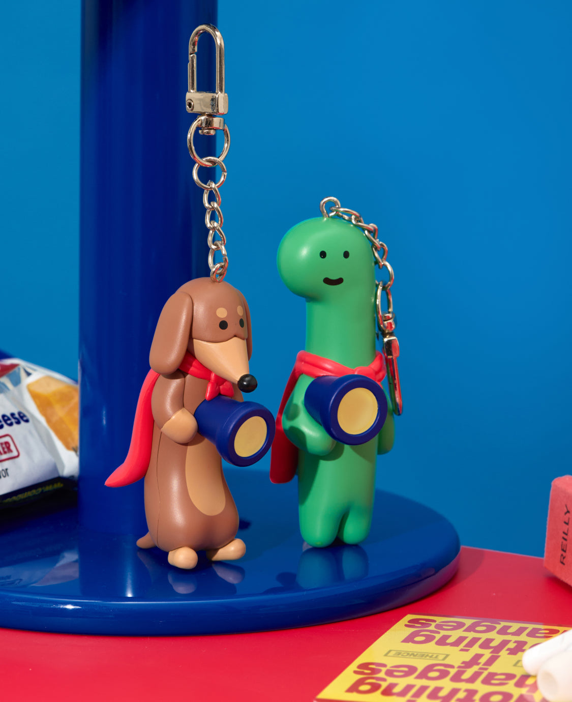 【YOUR STUBBY NEIGHBORHOOD】Joguman Studio Hero Light-Up Figurine Keyring｜發光公仔鑰匙扣（2款）