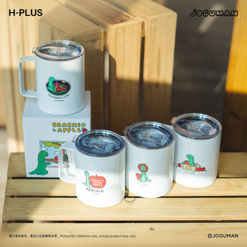 Joguman x H-plus - Stainless Camping Mug with Lid 不鏽鋼杯（4款）