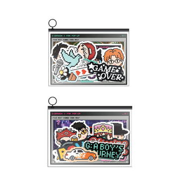 G-DRAGON x FAM STICKER PACK 貼紙套裝（2款）｜G: A BOY'S JOURNEY
