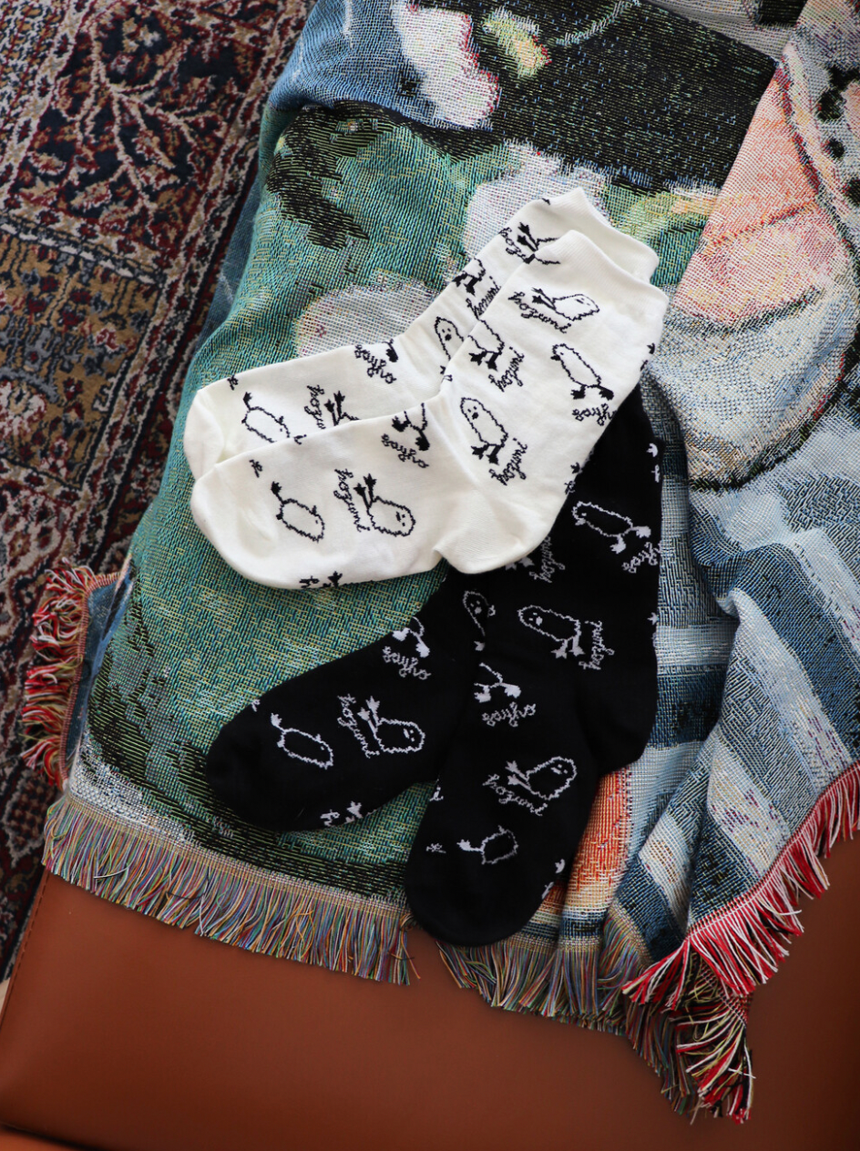 Hozumi Sayho Socks 天鵝寶寶襪子（2款）