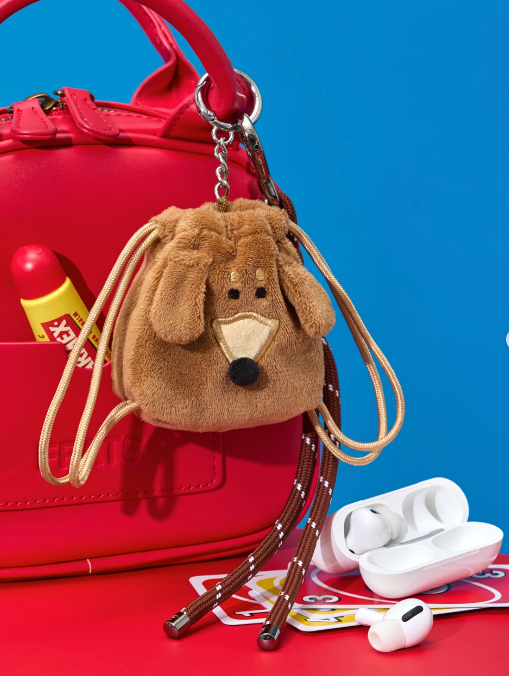 【YOUR STUBBY NEIGHBORHOOD】Joguman Studio Woody Mini Pouch Keyring｜迷你小袋鑰匙扣