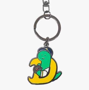 【現貨】Joguman Studio x NC DINO Limited Metal Keyring 韓國職棒限量版鑰匙扣