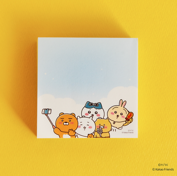 Kakao Friends x Chiikawa Sticky Memo Pad 便利貼（5款設計/210P）