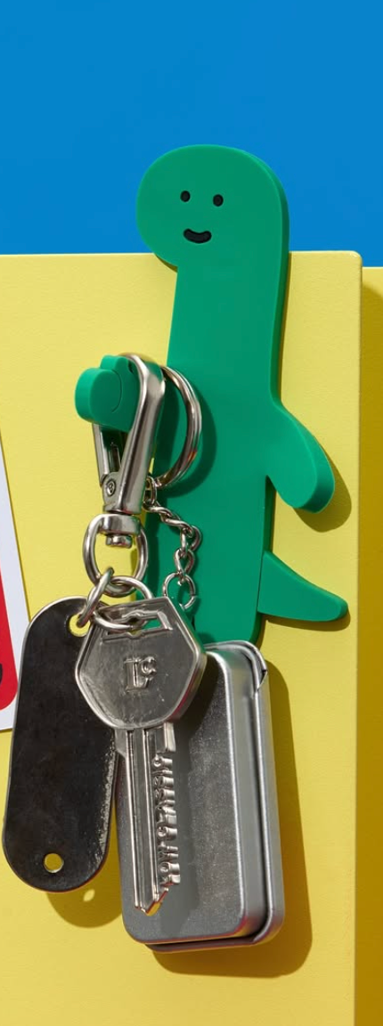 【YOUR STUBBY NEIGHBORHOOD】Joguman Studio Magnet Hook｜磁石門匙掛鈎（2款）