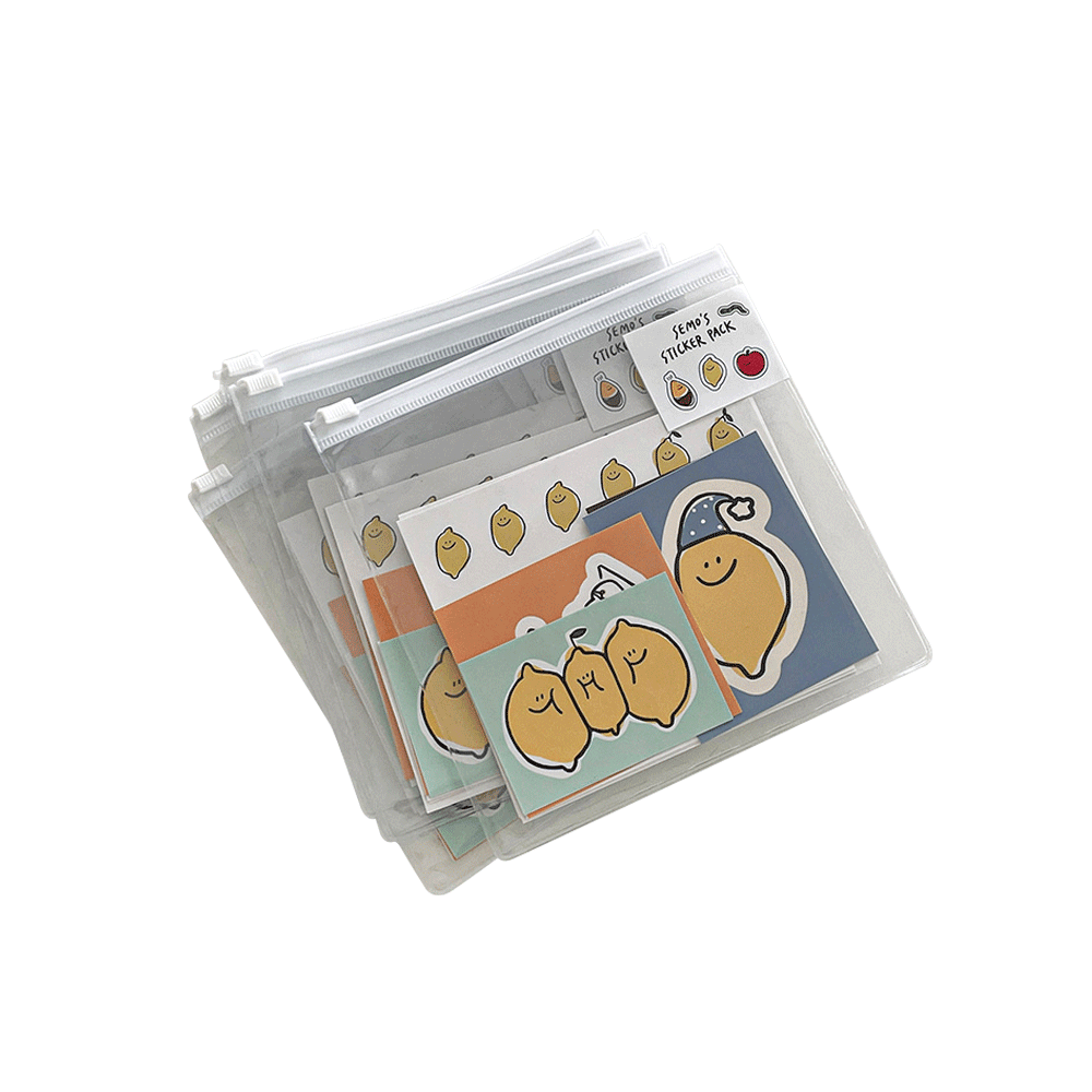 Second Morning Sticker Pack 大貼紙套裝(9p) - SOUL SIMPLE HK