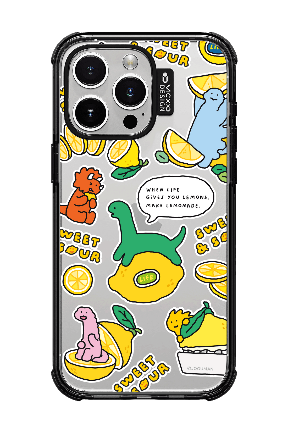 [Joguman Studio x VICXXO] "Lemonade Life Receipe" Phone Case 防撞手機殼 - iPhone