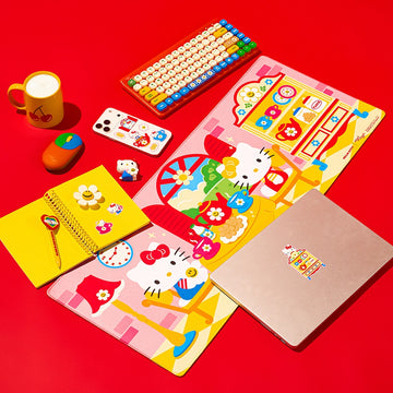 Wiggle Wiggle × Hello Kitty｜Desk Pad 桌面長墊 Desk Pad – Cozy Time