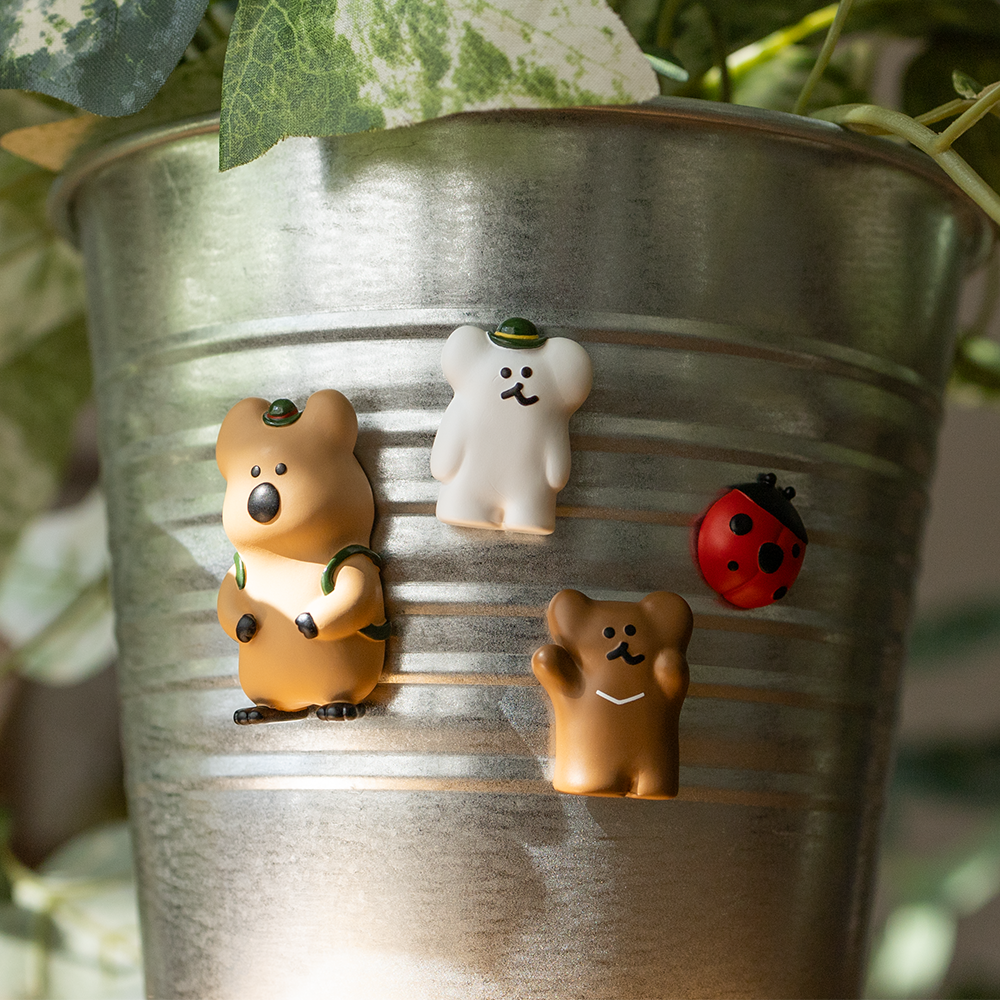 [Quokka & Bobo in the Woods] Dinotaeng Magnet Set 磁石套裝