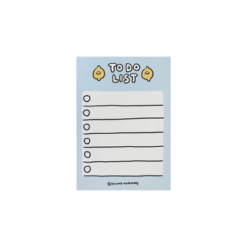 Second Morning Lemony To-do List Memo Pad 便條紙