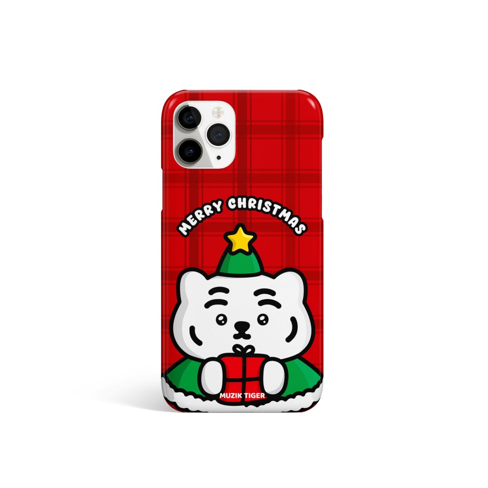 Muzik Tiger Christmas Tree White Tiger Phonecase 手機保護殼（2款）