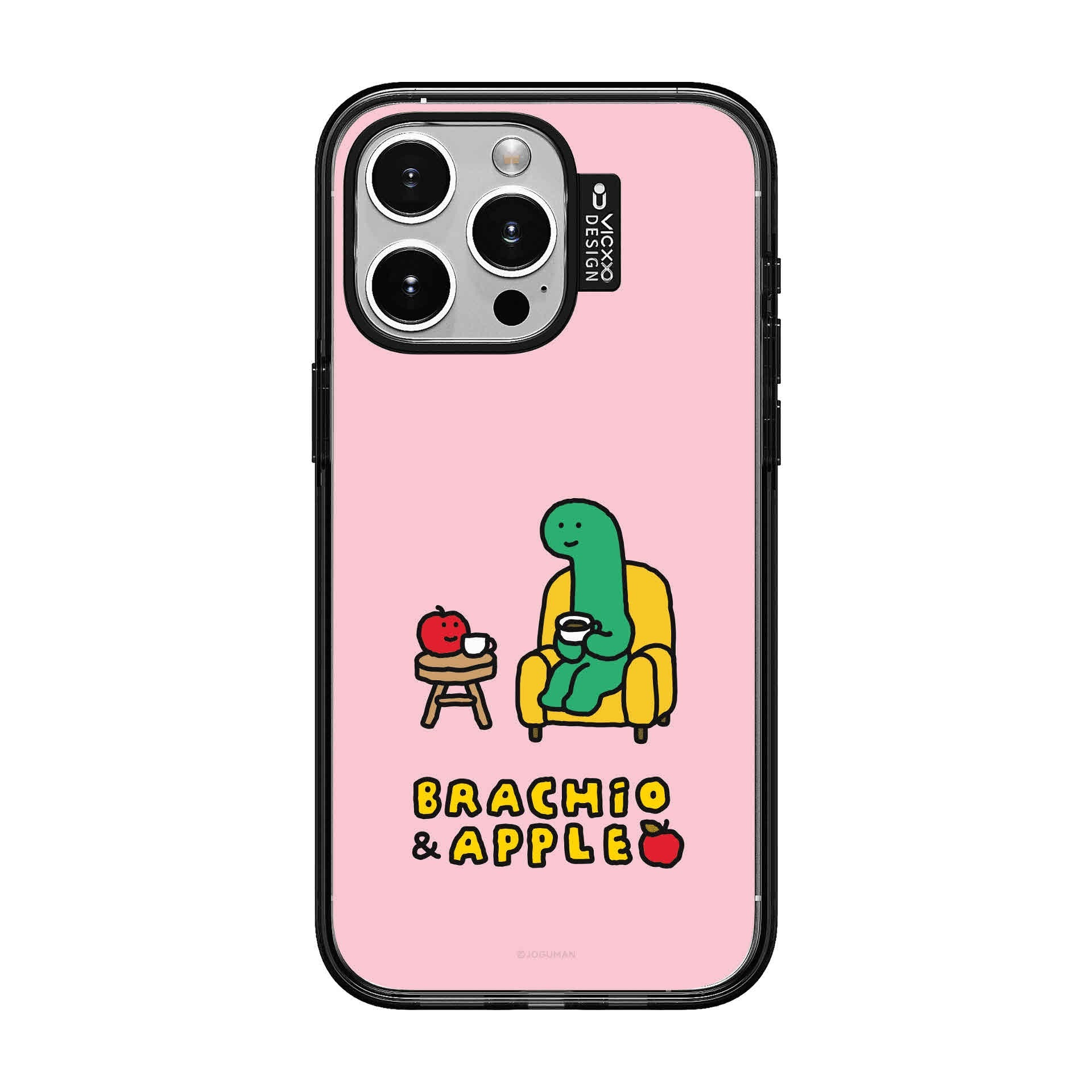 [Joguman Studio x VICXXO] "Brachio & Apple Tea Time" Phone Case 防撞手機殼 - iPhone