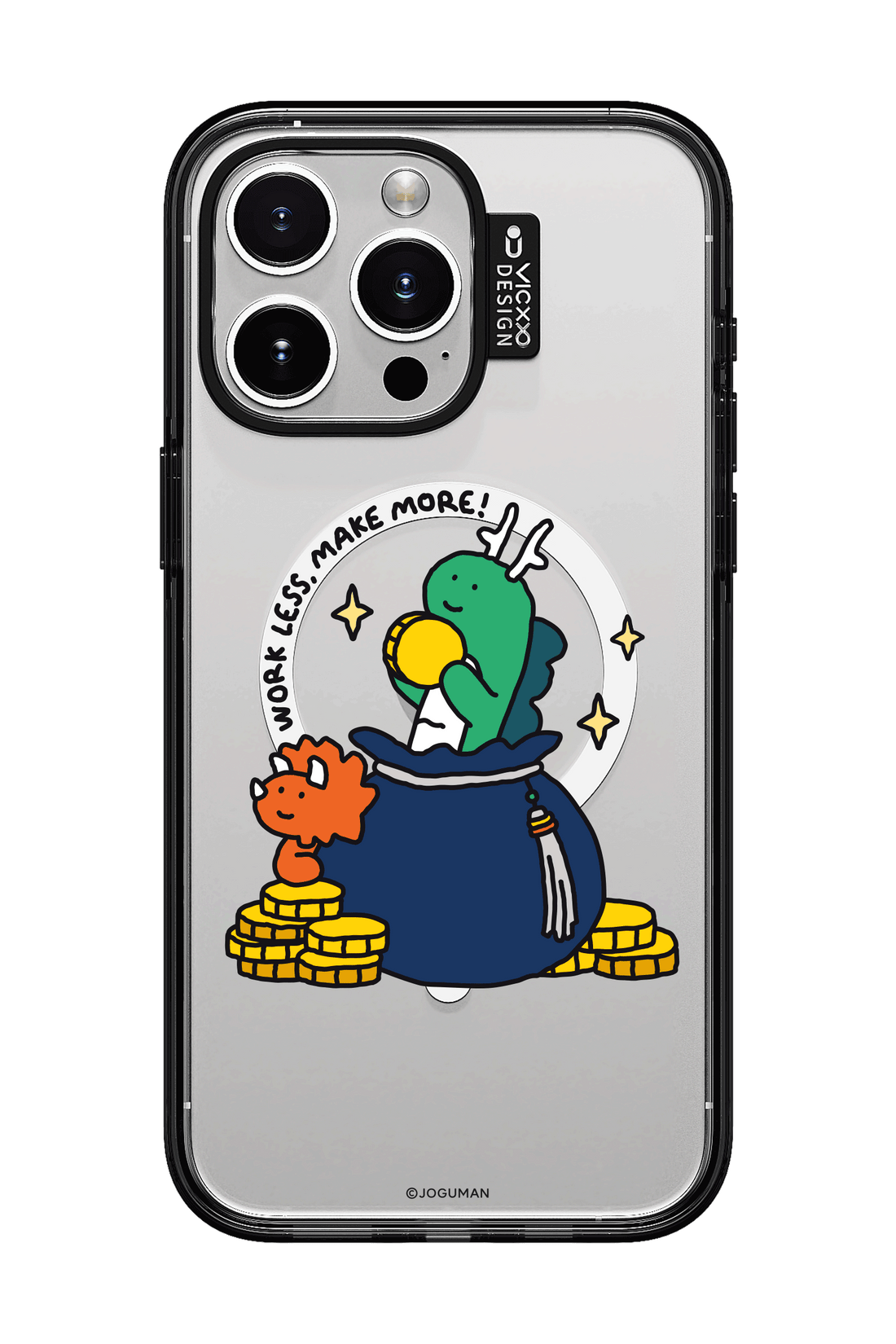 [Joguman Studio x VICXXO] "If Brachio were a Dragon, Good Luck" Phone Case 防撞手機殼 - iPhone