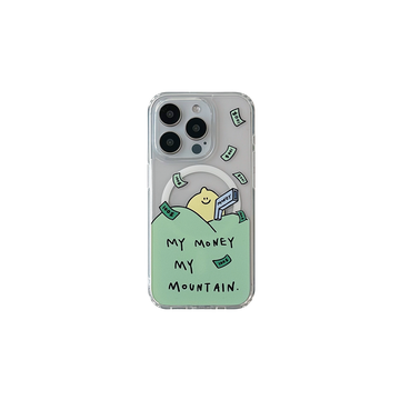 Second Morning 'My Money My Mountain' MagSafe Jel-Hard Phone Case 手機保護殼