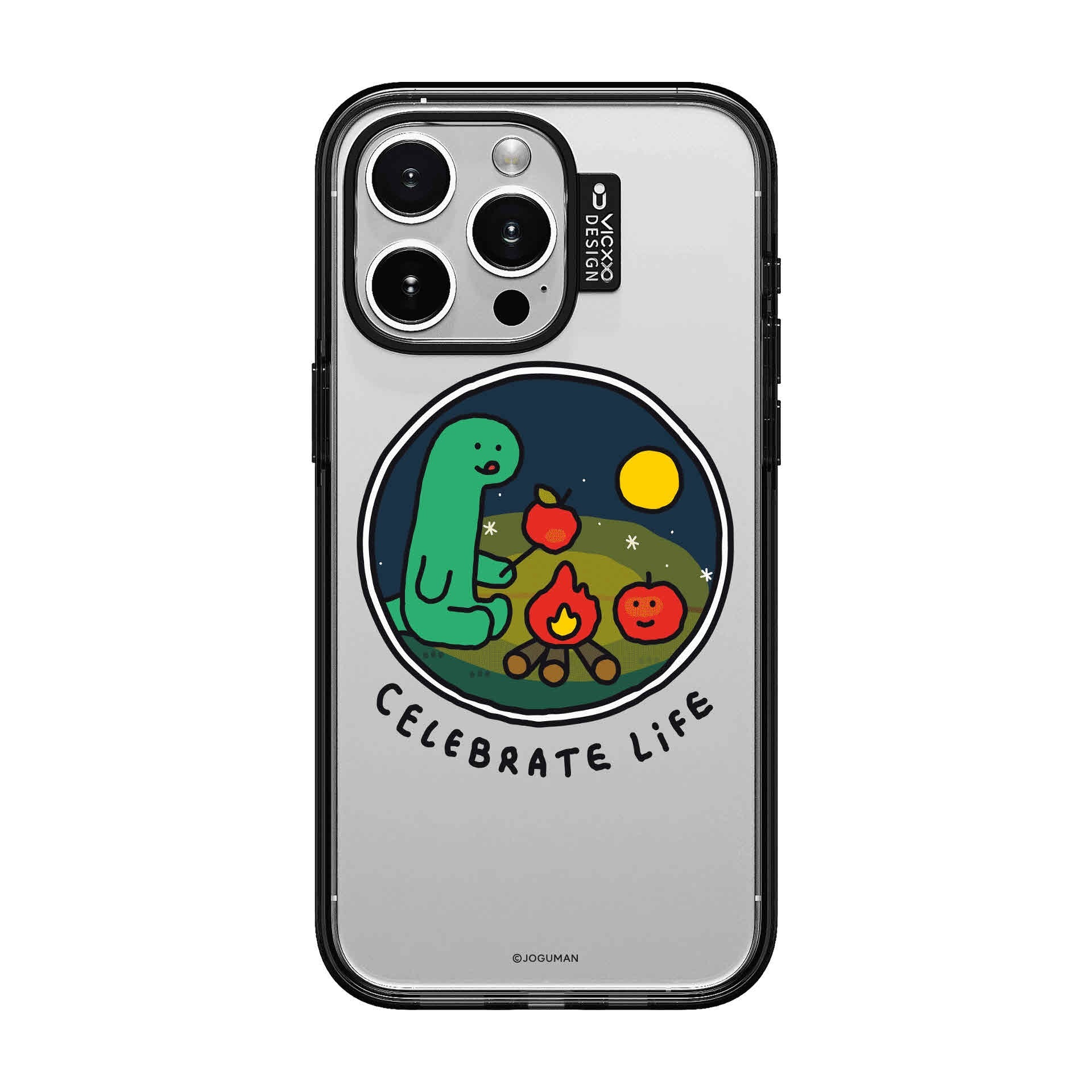 [Joguman Studio x VICXXO] "Ordinary Brachio Camping" Phone Case 防撞手機殼 - iPhone