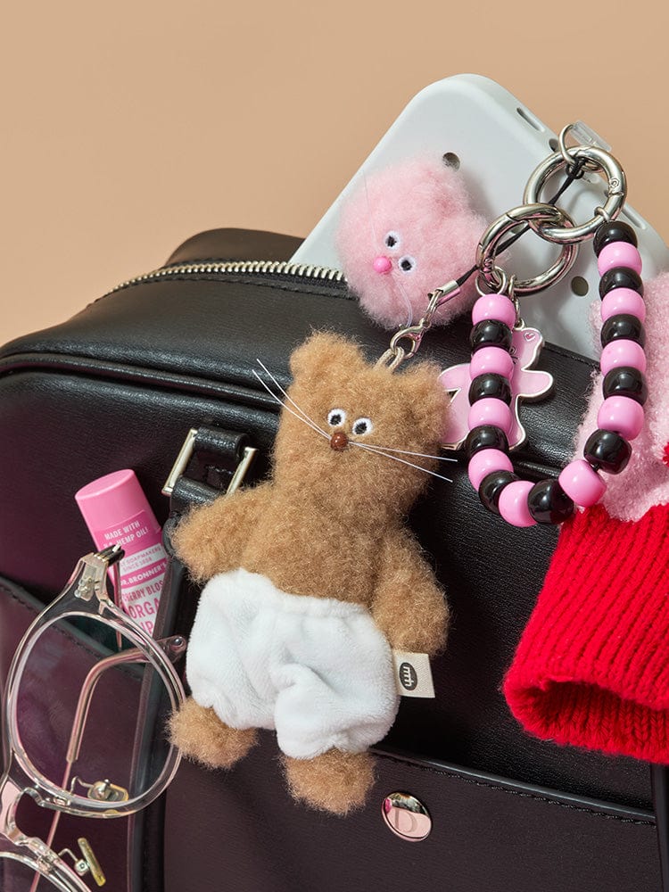 【現貨】MONAMHEE FW COHEE PLUSH MOBILE KEYRING 公仔鑰匙扣