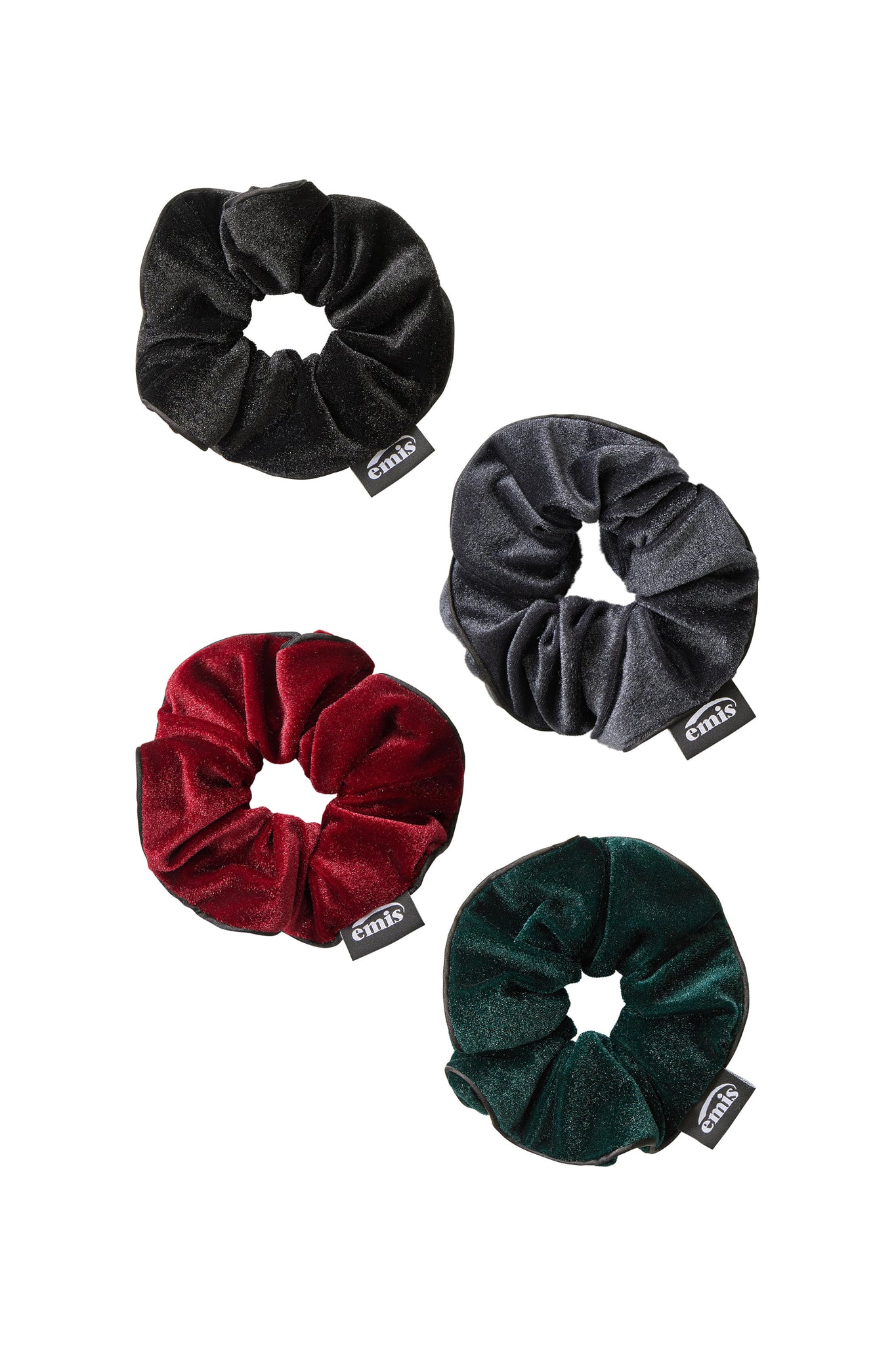 EMIS GLITTER VELVET SCRUNCHIE 髮圈（4款）