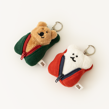 [Dinotaeng x Victoria Shoes 限量聯乘系列] Plush Keyring 公仔鎖匙扣（2款)