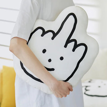 Joguman Studio Fxck You Finger Cushion 中指大抱枕