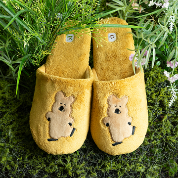 [Quokka & Bobo in the Woods] Dinotaeng Happy Quokka Slippers 家用拖鞋