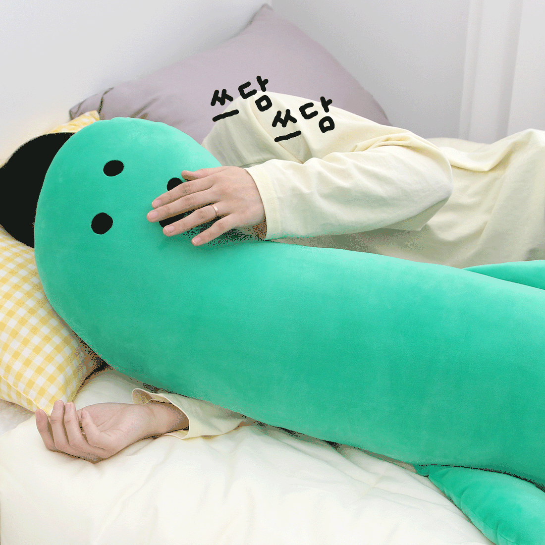 【韓國連線】 Joguman Studio x Nara Home Deco Big Body Pillow Brachio 腕龍大抱枕