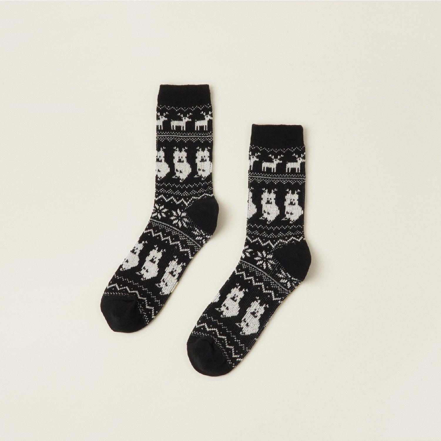 Dinotaeng Rudolph Quokka Nordic Socks 長襪 - SOUL SIMPLE HK