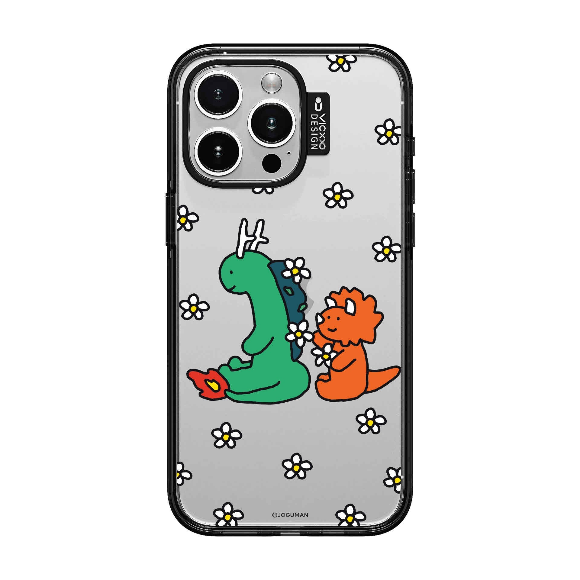 [Joguman Studio x VICXXO] "If Brachio were a Dragon, Flower" Phone Case 防撞手機殼 - iPhone