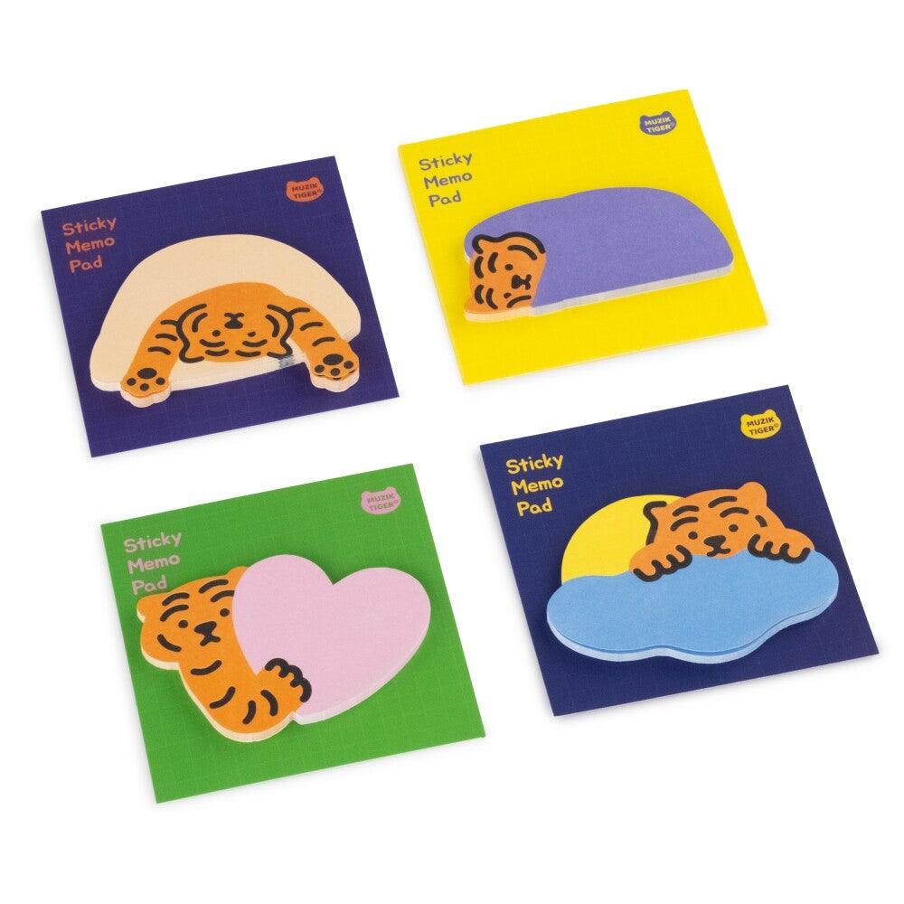 Muzik Tiger Cozy Tiger Sticky Memo Pad 便條紙 - SOUL SIMPLE HK