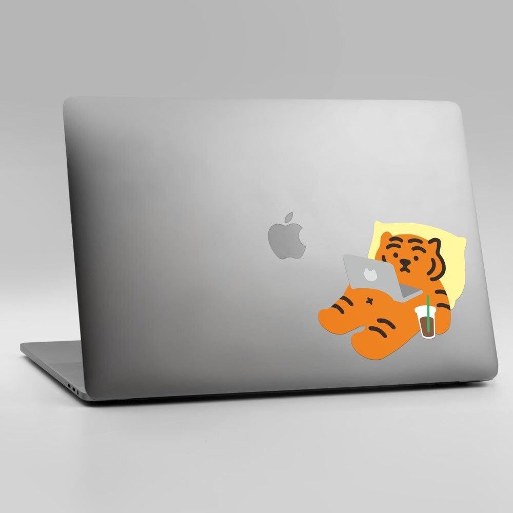 【現貨】Muzik Tiger Stay Home Tiger Big Removable Sticker 貼紙 - SOUL SIMPLE HK
