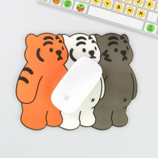 Muzik Tiger Attention Three Tigers PVC Mouse Pad 滑鼠墊 - SOUL SIMPLE HK