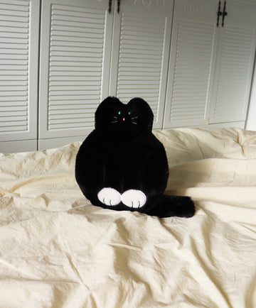 Hozumi Black Cat 黑貓公仔