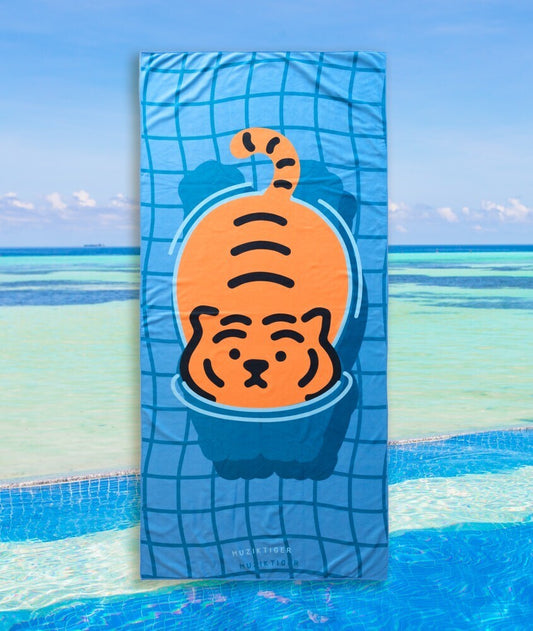 Muzik Tiger Swimming Tiger Beach Towel 沙灘巾（2款）