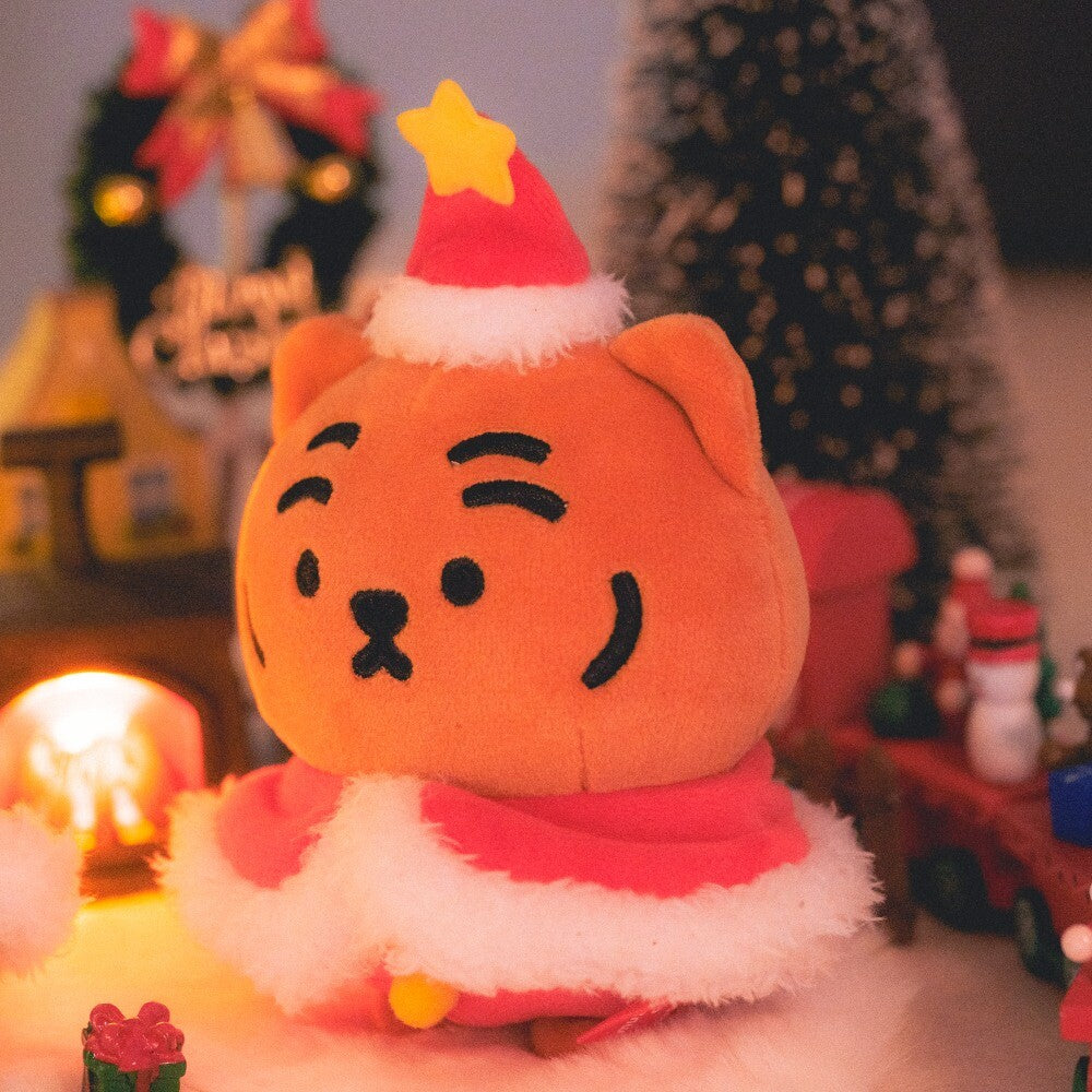 Muzik Tiger Be My Santa Tiger Doll Keyring 聖誕公仔鑰匙扣（2款）