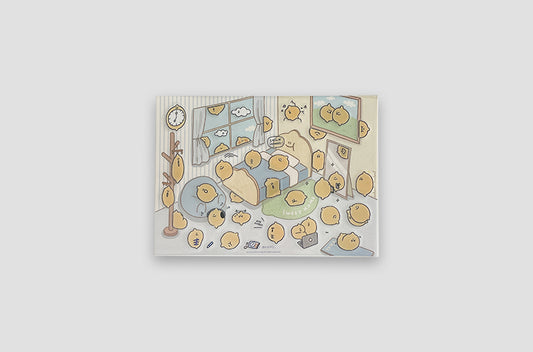 Second Morning My Room Sticker 透明貼紙