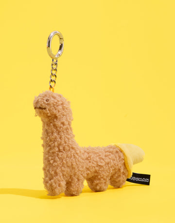 JOGUMAN YOU ARE WHAT YOU EAT Brachio Chicken Nugget Plush Keyring｜Brachio 雞塊毛絨公仔匙扣