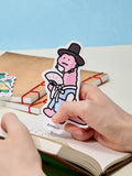 Woody 韓國書生造型 JOGUMAN Bookmark Pen 用於筆記及手帳書寫