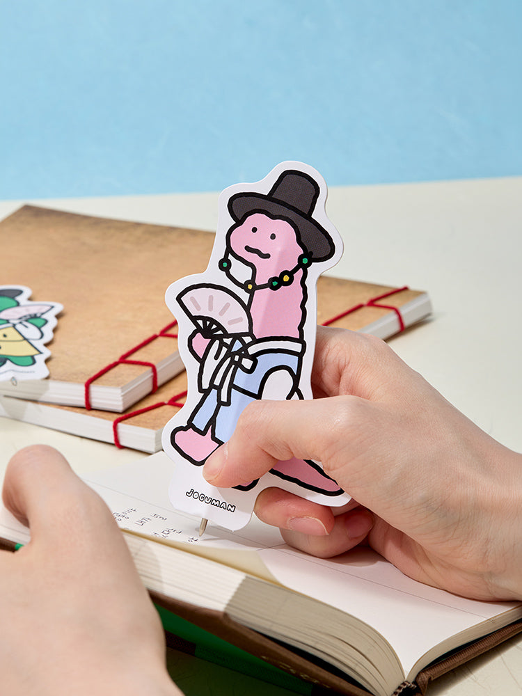 Woody 韓國書生造型 JOGUMAN Bookmark Pen 用於筆記及手帳書寫