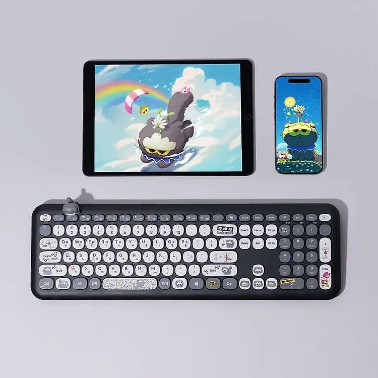 ZO&FRIENDS ZOA Multi-Pairing Wireless Keyboard 多裝置無線鍵盤