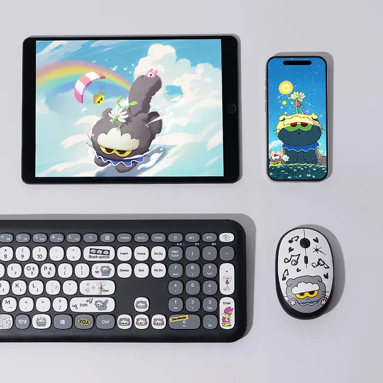 ZO&FRIENDS ZOA Multi-Pairing Wireless Mouse 多裝置無線滑鼠